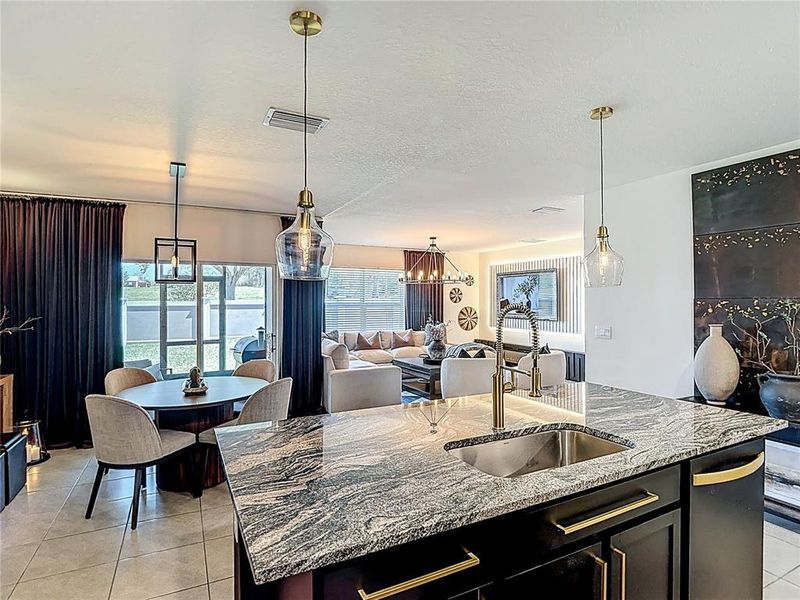 Furnished interior view inside a new home in , San Antonio (Image 14).