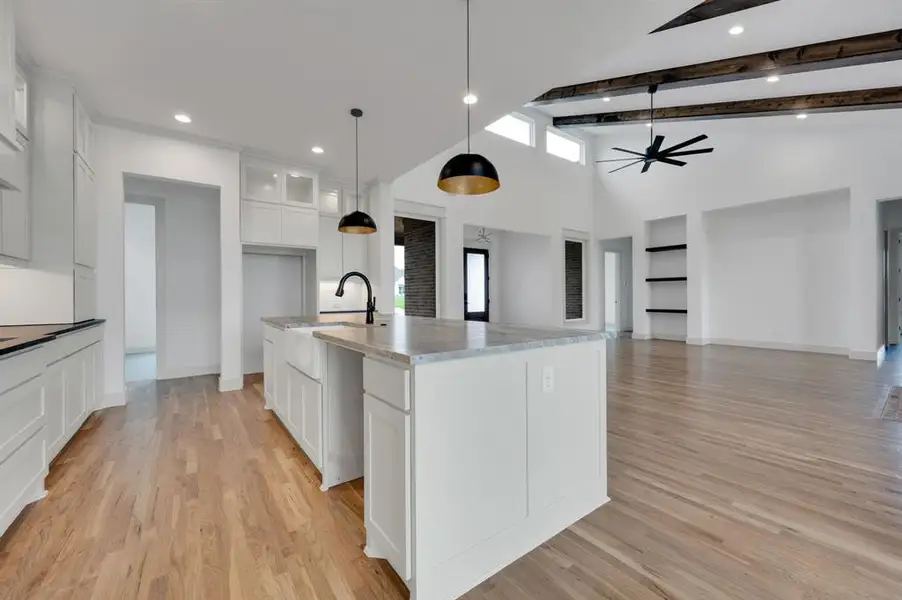 Furnished interior view inside a new home in , Midlothian (Image 7).