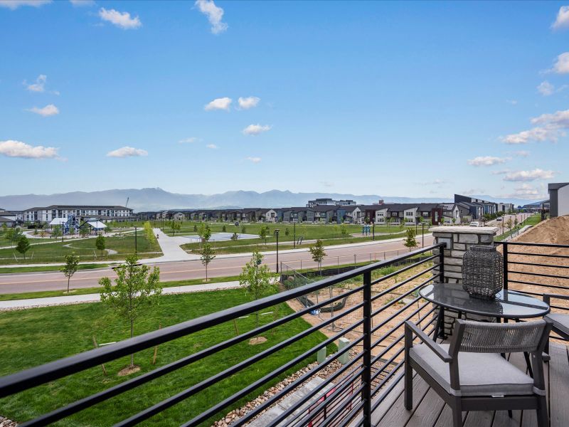 Image 22 representing the Landon by Lokal Homes in Parkside at Victory Ridge, Colorado Springs, CO.