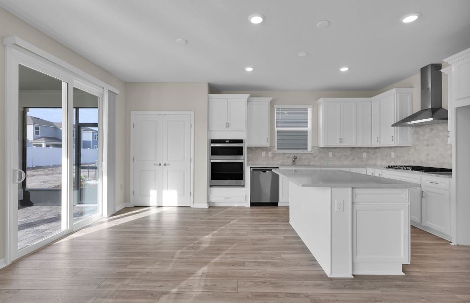Furnished interior view inside a new home in Murray Farms, Middleburg (Image 6). Furnished interior view inside a new home in Murray Farms, Middleburg (Image 6).