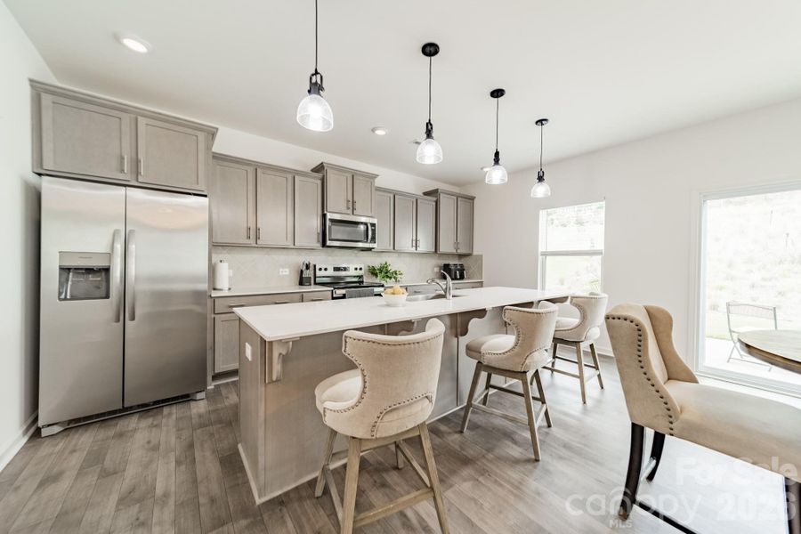 Furnished interior view inside a new home in , Lancaster (Image 7).