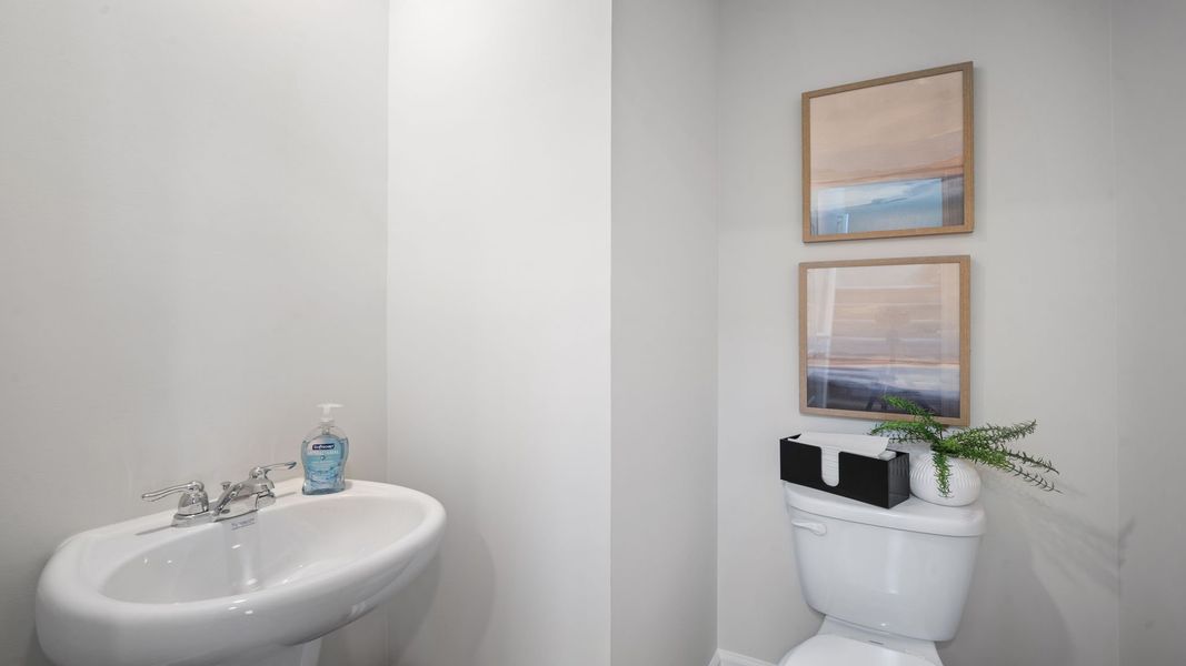 Furnished interior view inside a new home in The Pines at New Hampstead, Savannah (Image 4).