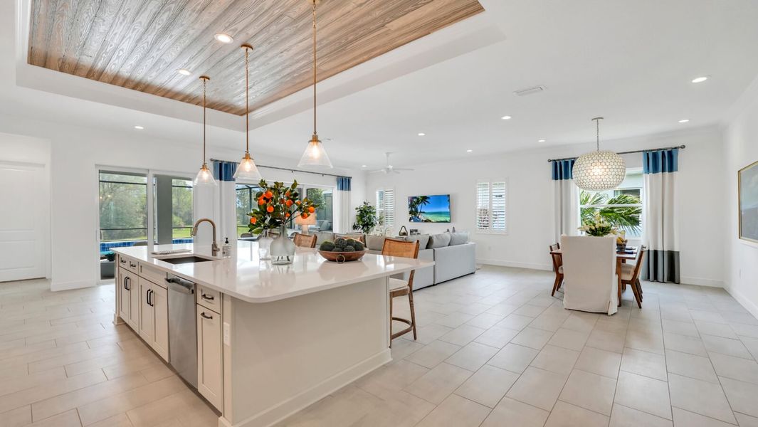 Furnished interior view inside a new home in Avelina, Venice (Image 18).