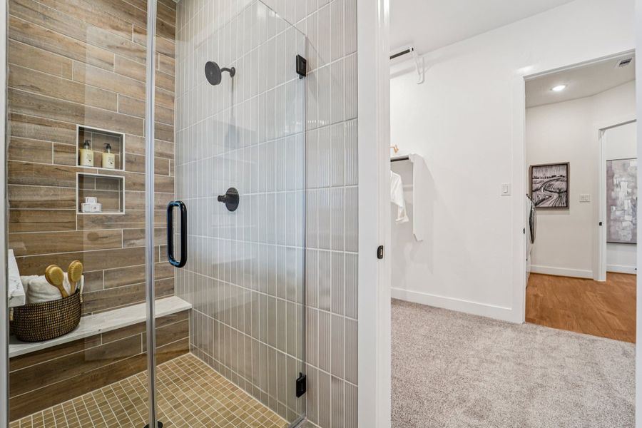 Furnished interior view inside a new home in Briarley, Montgomery (Image 50).