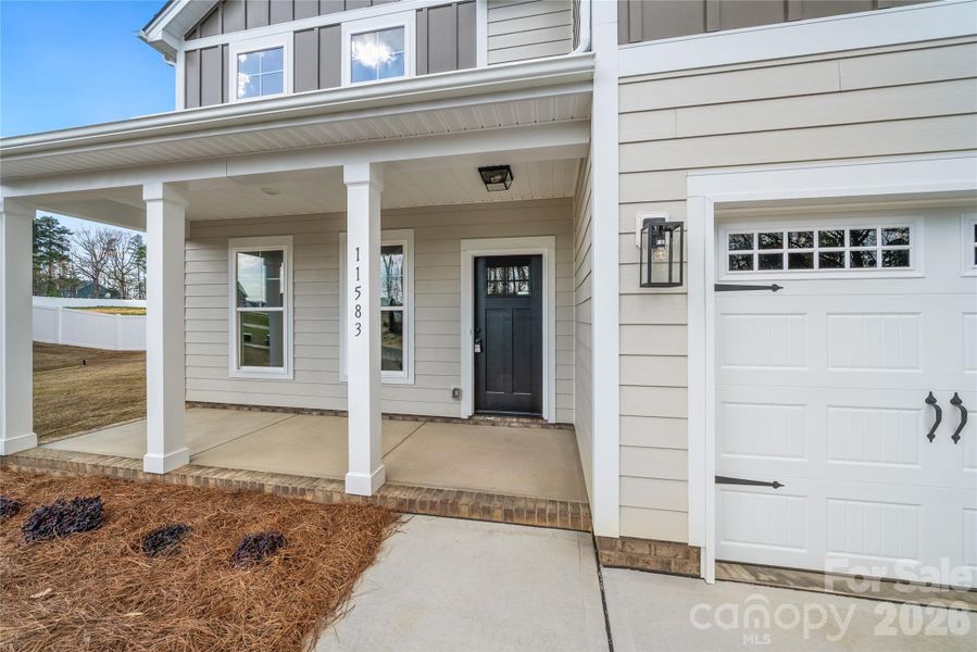 Exterior details and patio area of a home in , Stanfield (Image 19).