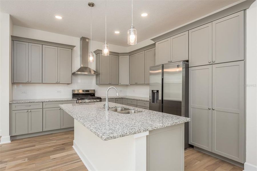 Kitchen of Sold Model Home