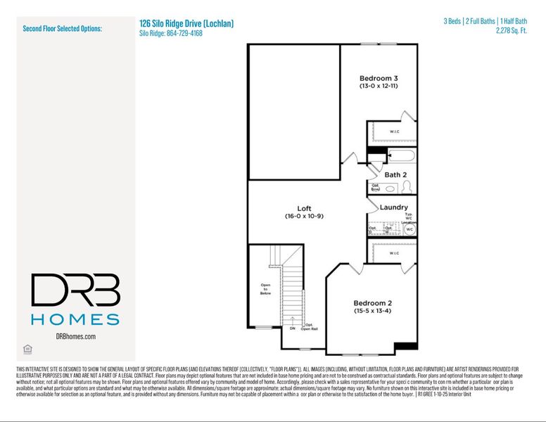 2D floor plan layout of this home in Silo Ridge, Anderson, SC (Image 6). 2D floor plan layout of this home in Silo Ridge, Anderson, SC (Image 6).