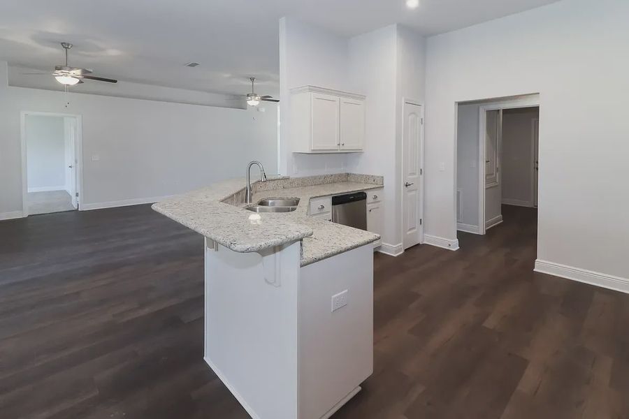 Furnished interior view inside a new home in Parkland Place, Pace (Image 4).