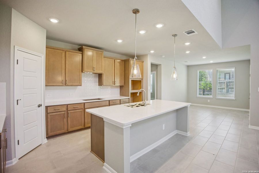 Furnished interior view inside a new home in , San Antonio (Image 20).