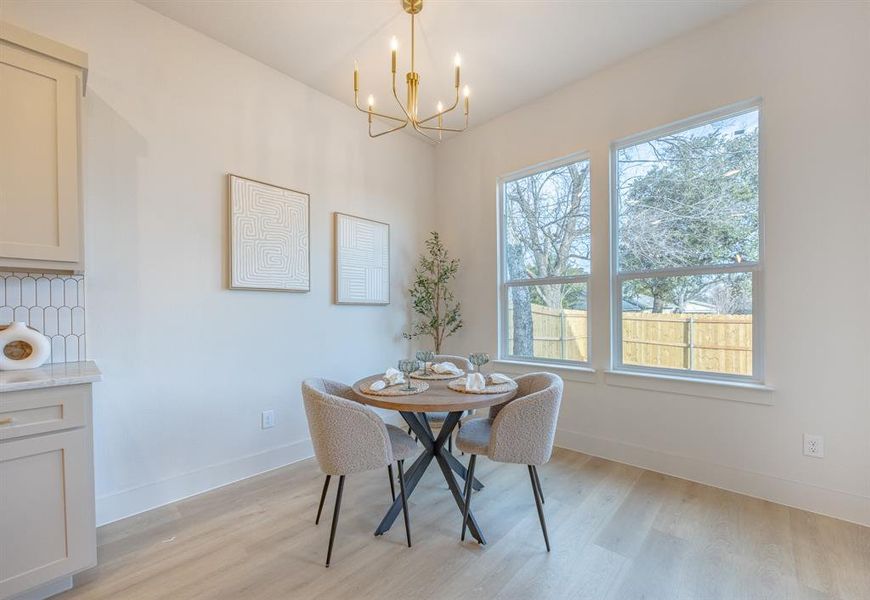 Furnished interior view inside a new home in , Fort Worth (Image 18). Furnished interior view inside a new home in , Fort Worth (Image 18).