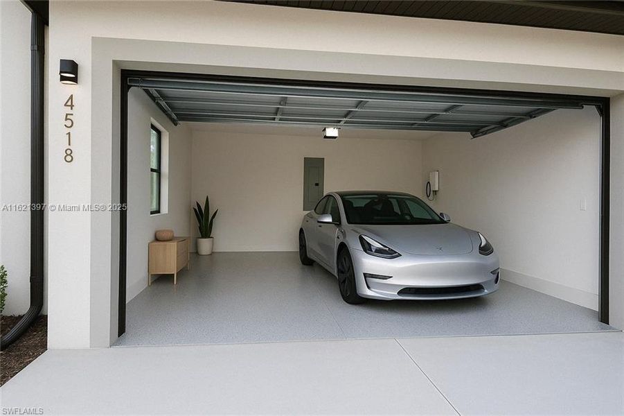 Furnished interior view inside a new home in , Naples (Image 13).