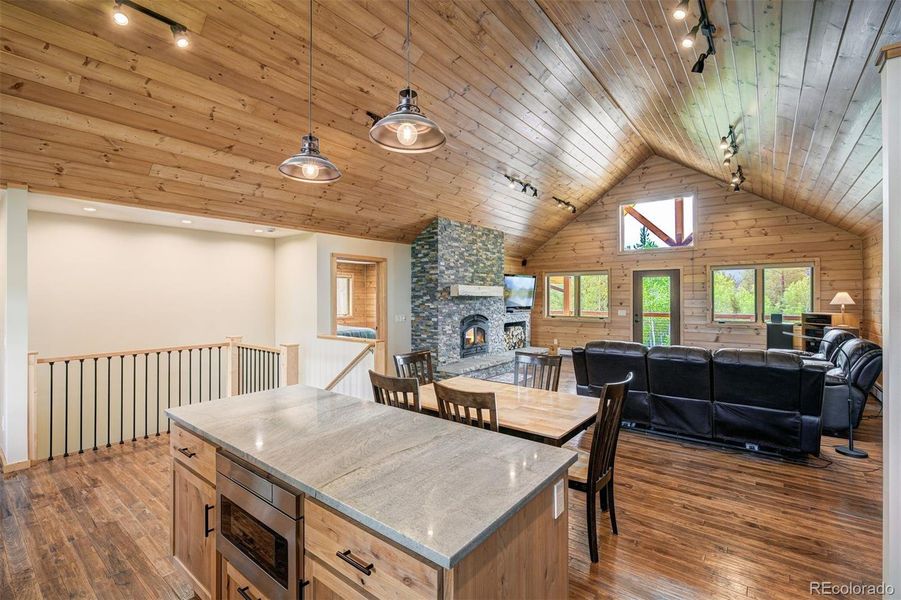 Furnished interior view inside a new home in , Fairplay (Image 11).