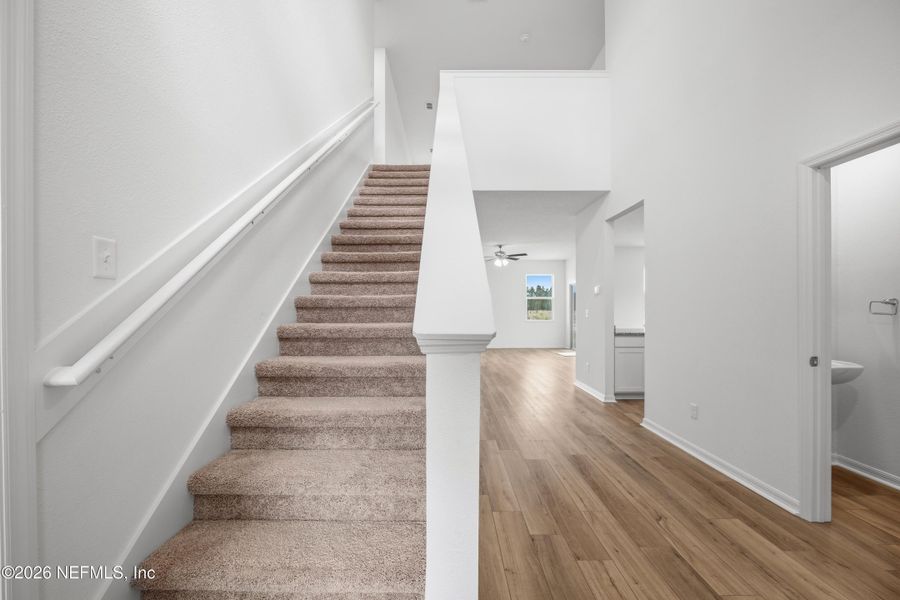 Spacious, unfurnished interior of a new home in Westport Landing, Jacksonville (Image 43).