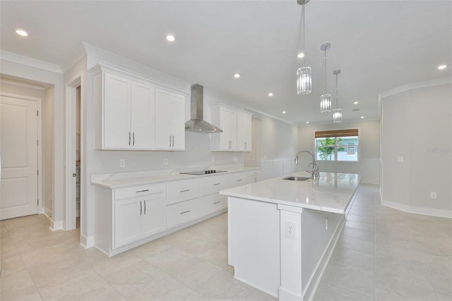 Furnished interior view inside a new home in , Parrish (Image 10).