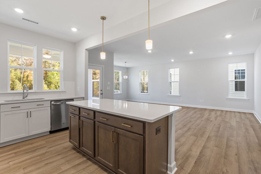 Furnished interior view inside a new home in Sweetbrier, Durham (Image 8).