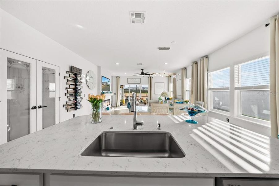 Furnished interior view inside a new home in , Ocala (Image 10).