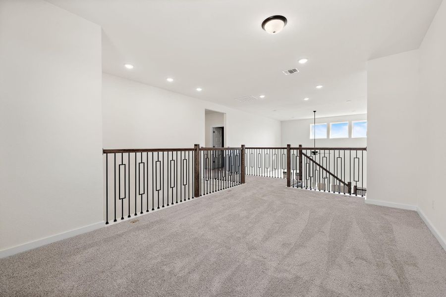 Upstairs living room