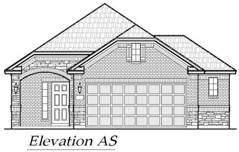 Front exterior of a new home in Stillwater Ranch, San Antonio, TX, highlighting curb appeal (Image 2). Front exterior of a new home in Stillwater Ranch, San Antonio, TX, highlighting curb appeal (Image 2).