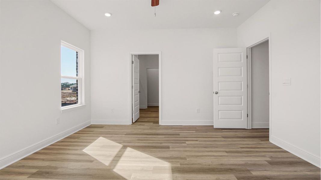 Representative unfurnished interior of a home built from the Riverside by D.R. Horton in Owl's Head Farms, Freeport (Image 22). Representative unfurnished interior of a home built from the Riverside by D.R. Horton in Owl's Head Farms, Freeport (Image 22).