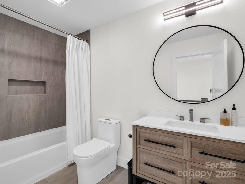 Furnished interior view inside a new home in , Hendersonville (Image 18). Furnished interior view inside a new home in , Hendersonville (Image 18).