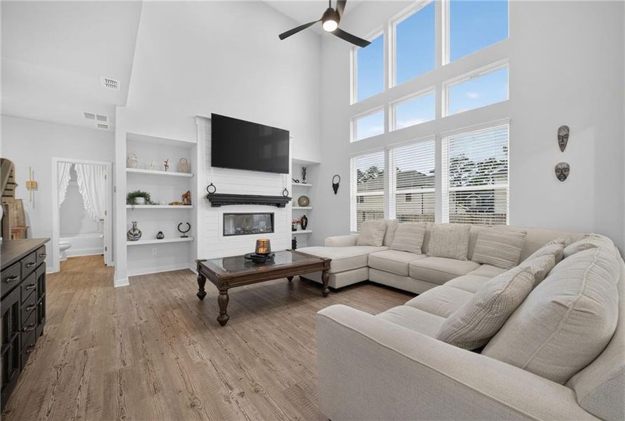 Furnished interior view inside a new home in , Grayson (Image 11). Furnished interior view inside a new home in , Grayson (Image 11).