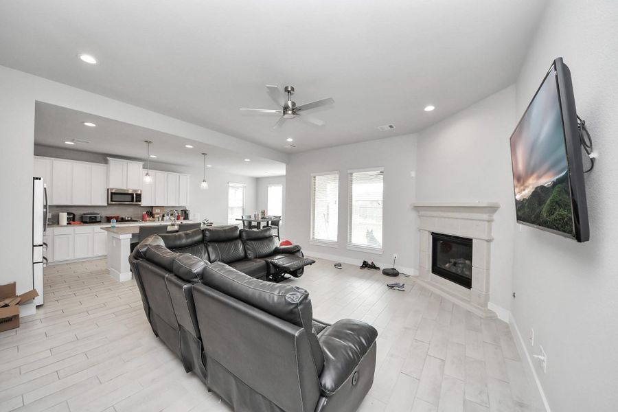 Furnished interior view inside a new home in Sunterra, Katy (Image 15). Furnished interior view inside a new home in Sunterra, Katy (Image 15).