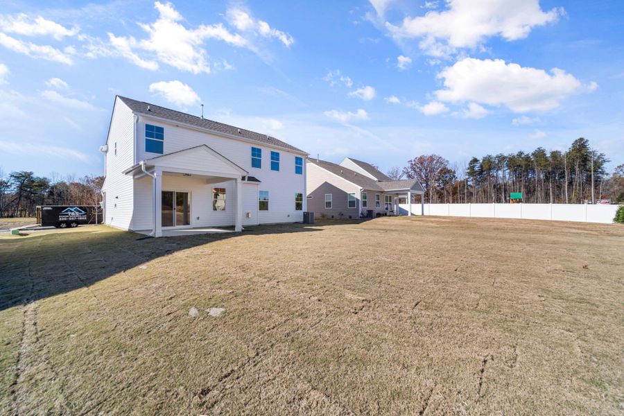 Exterior details and patio area of a home in Monterra, Kernersville (Image 4).