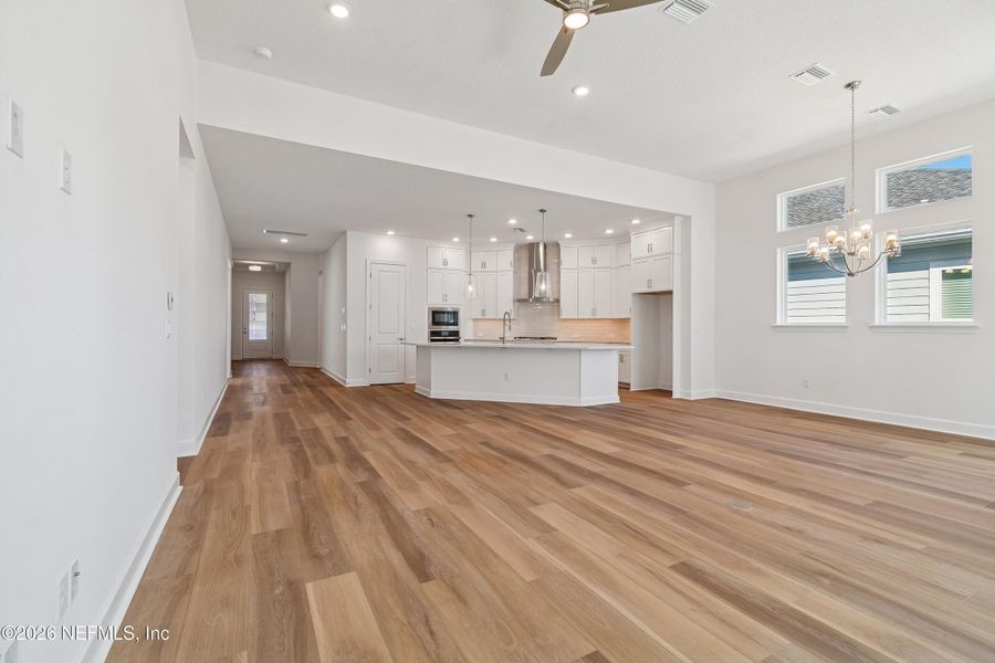 Spacious, unfurnished interior of a new home in Reflections 50' Front Load, Ponte Vedra (Image 21).