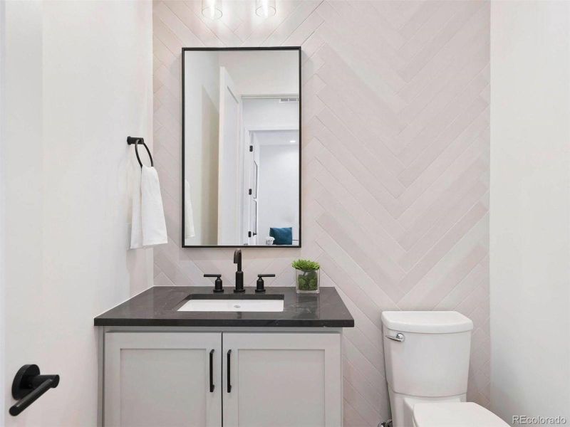 Close-up of interior finishes inside a home in , Denver (Image 19).