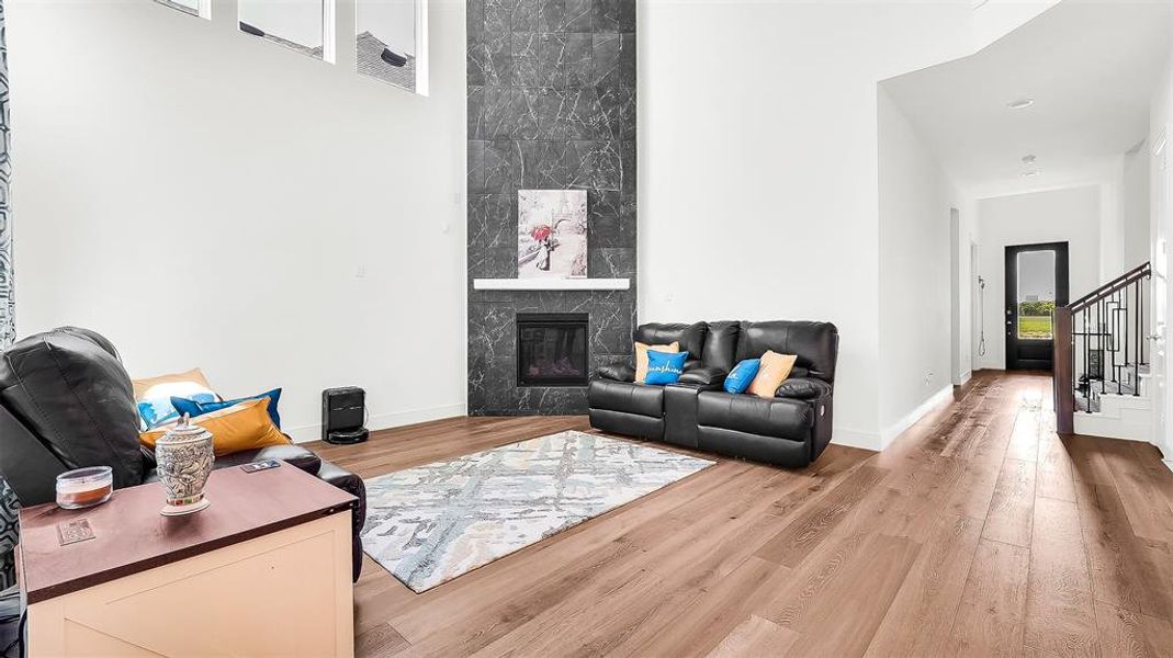 Furnished interior view inside a new home in Bel Air Village, Sherman (Image 13).