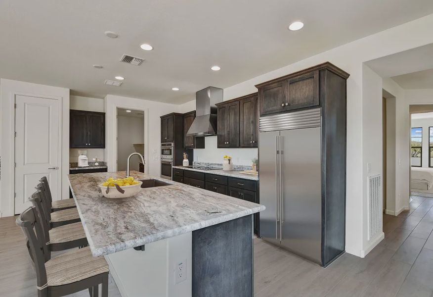 Virtually Staged Wickenburg Ranch Evia HS 1820 Kitchen - 6 of 21