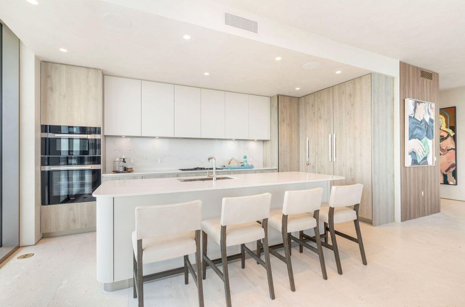 Furnished interior view inside a new home in , West Palm Beach (Image 14).