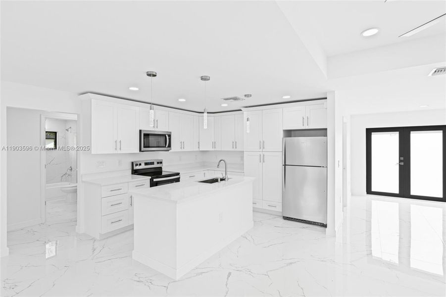 Furnished interior view inside a new home in , Lehigh Acres (Image 7).