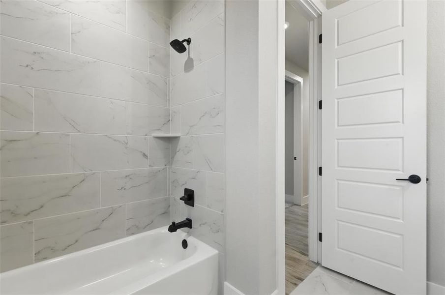 Furnished interior view inside a new home in Coyote Crossing, Godley (Image 3). Furnished interior view inside a new home in Coyote Crossing, Godley (Image 3).