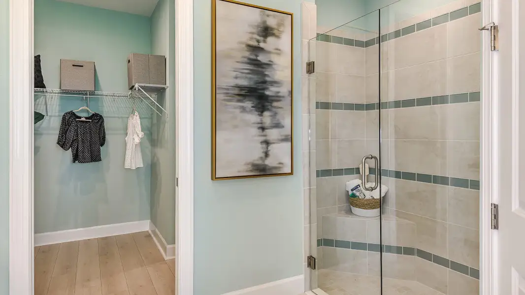 Furnished interior view inside a new home in Esplanade at Azario Lakewood Ranch, Bradenton (Image 15).