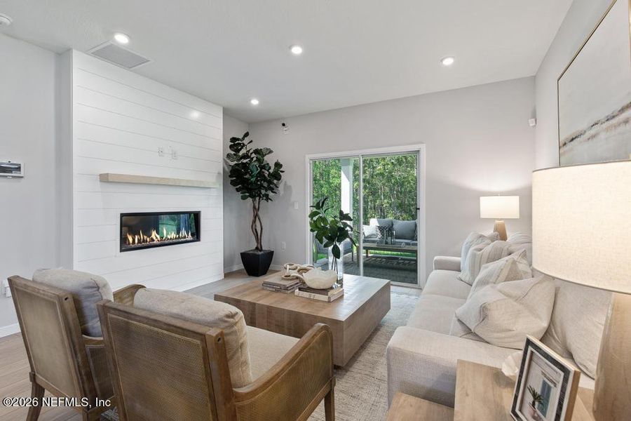 Furnished interior view inside a new home in Seminole Palms, Palm Coast (Image 8).