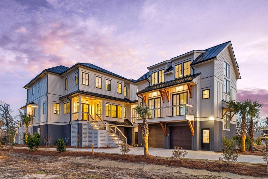 Front exterior of a new home in , Charleston, SC, highlighting curb appeal (Image 37).
