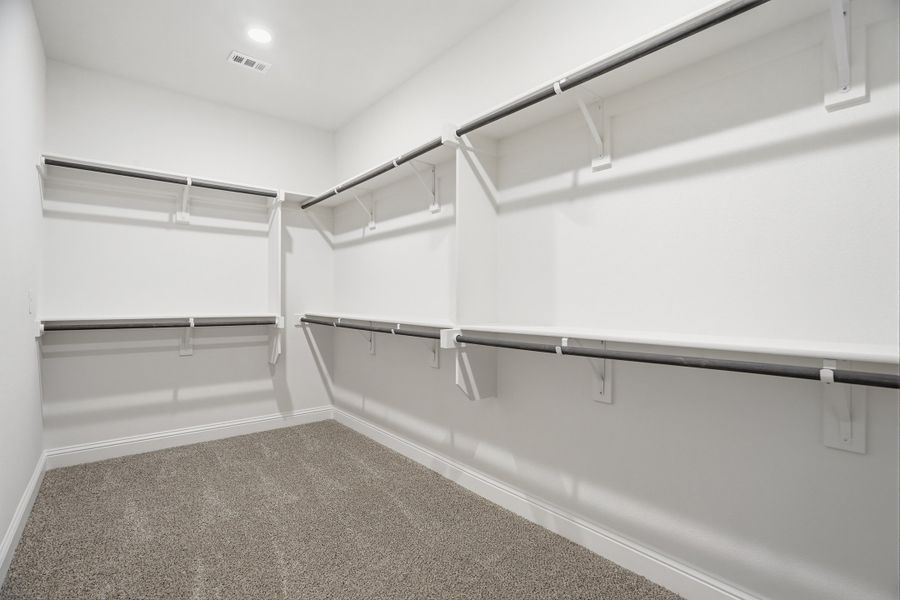 Primary Closet Left Side Primary Closet Left Side