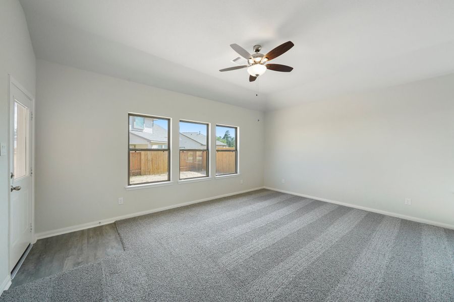 Garner Floorplan - Family Room
