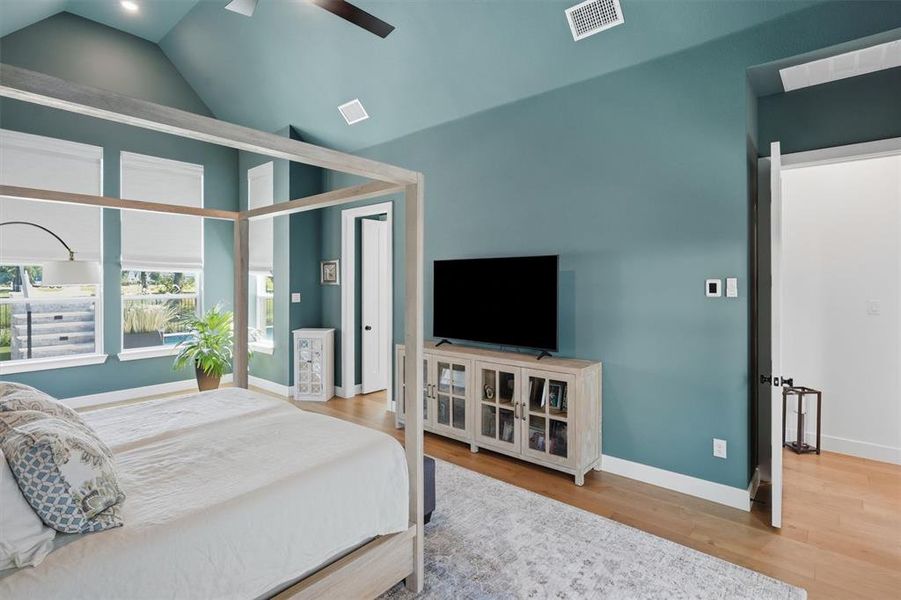 Furnished interior view inside a new home in Trinity Falls: 70ft. lots, McKinney (Image 33).