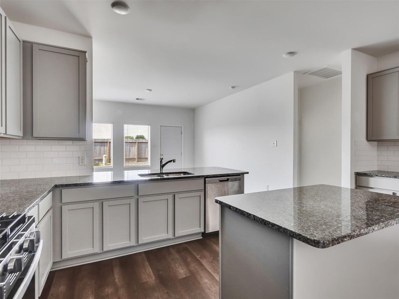 Furnished interior view inside a new home in Sweetgrass Village, Barrett (Image 4).