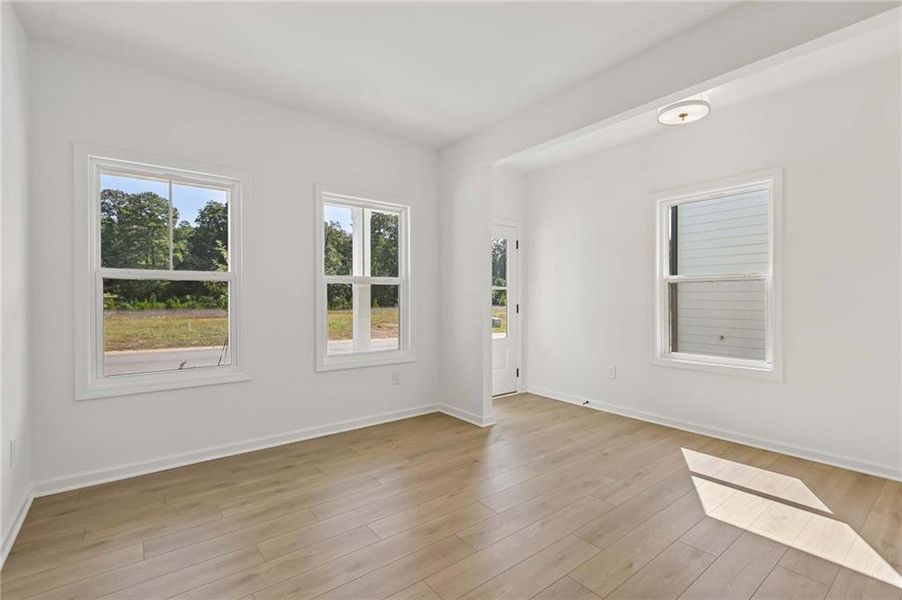 Spacious, unfurnished interior of a new home in Langston Reserve, Cartersville (Image 25).