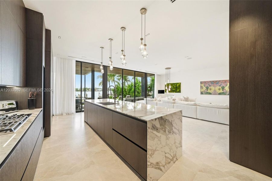 Furnished interior view inside a new home in , Miami Beach (Image 15). Furnished interior view inside a new home in , Miami Beach (Image 15).