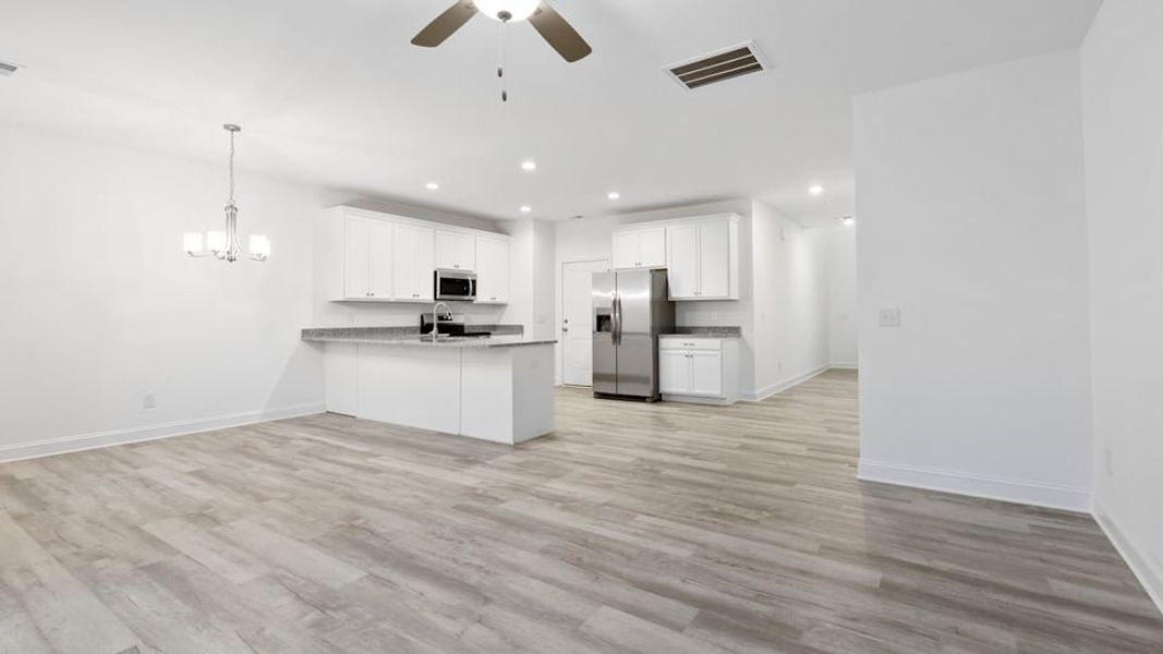 Spacious, unfurnished interior of a new home in Pearson Road Townhomes, Easley (Image 18).