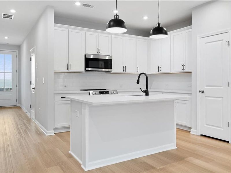 Furnished interior view inside a new home in Stegall Village, Emerson (Image 45).