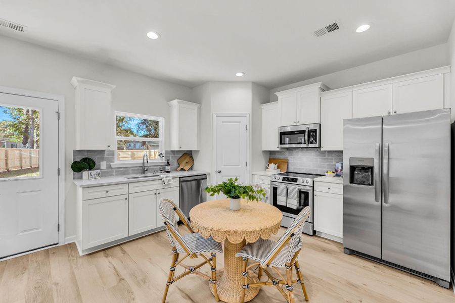 Furnished interior view inside a new home in , Charleston (Image 6).