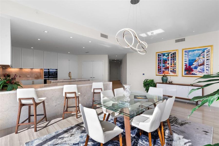 Furnished interior view inside a new home in , Tampa (Image 19).