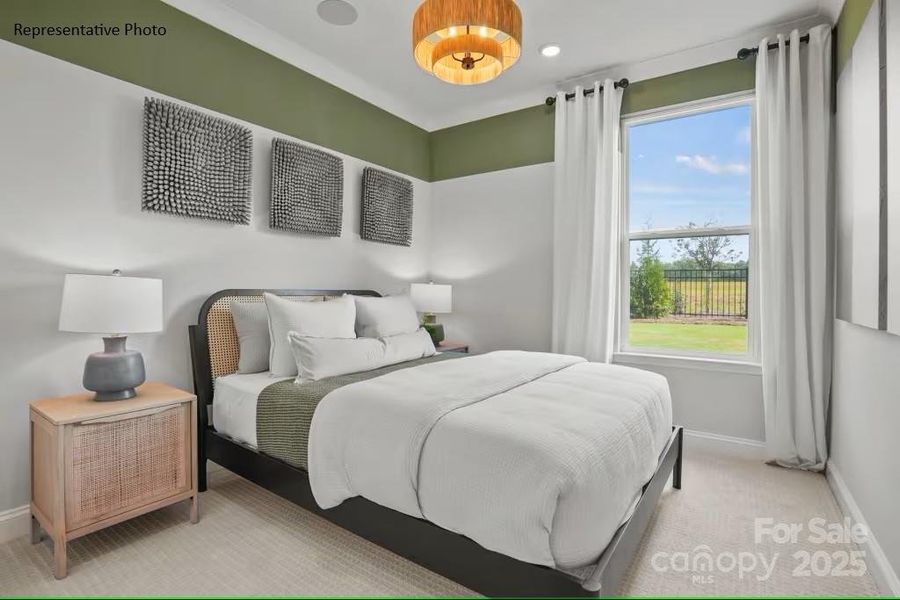 Furnished interior view inside a new home in Carolina Riverside, Belmont (Image 5).