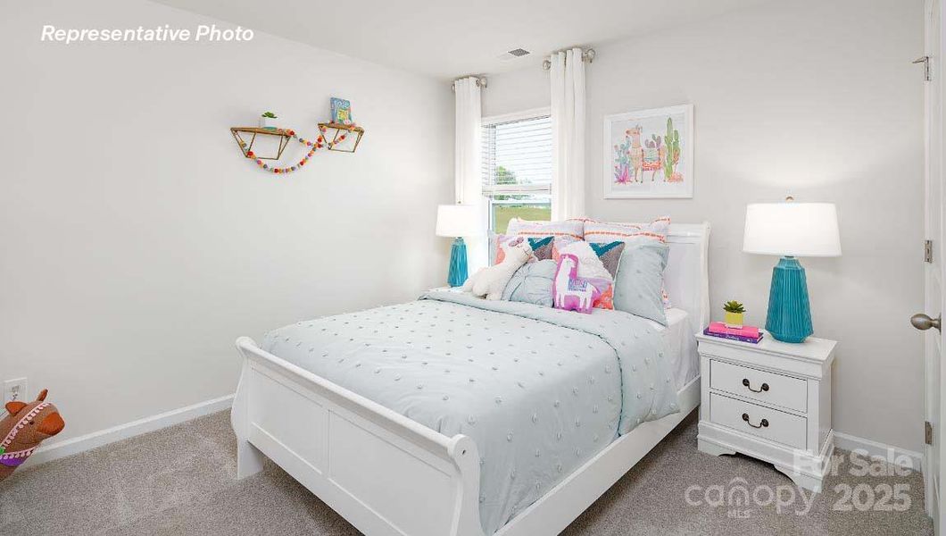 Furnished interior view inside a new home in Villages of Maiden, Maiden (Image 7).