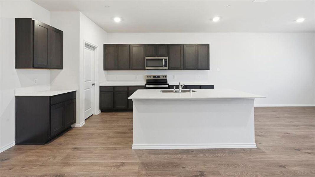 Furnished interior view inside a new home in Arbor Trails South, Princeton (Image 10).
